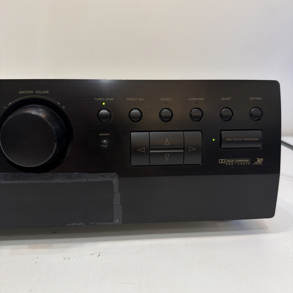 JVC RX-554V Audio/Video Control Pro Logic Stereo Receiver - Powers On! - Picture 3 of 7
